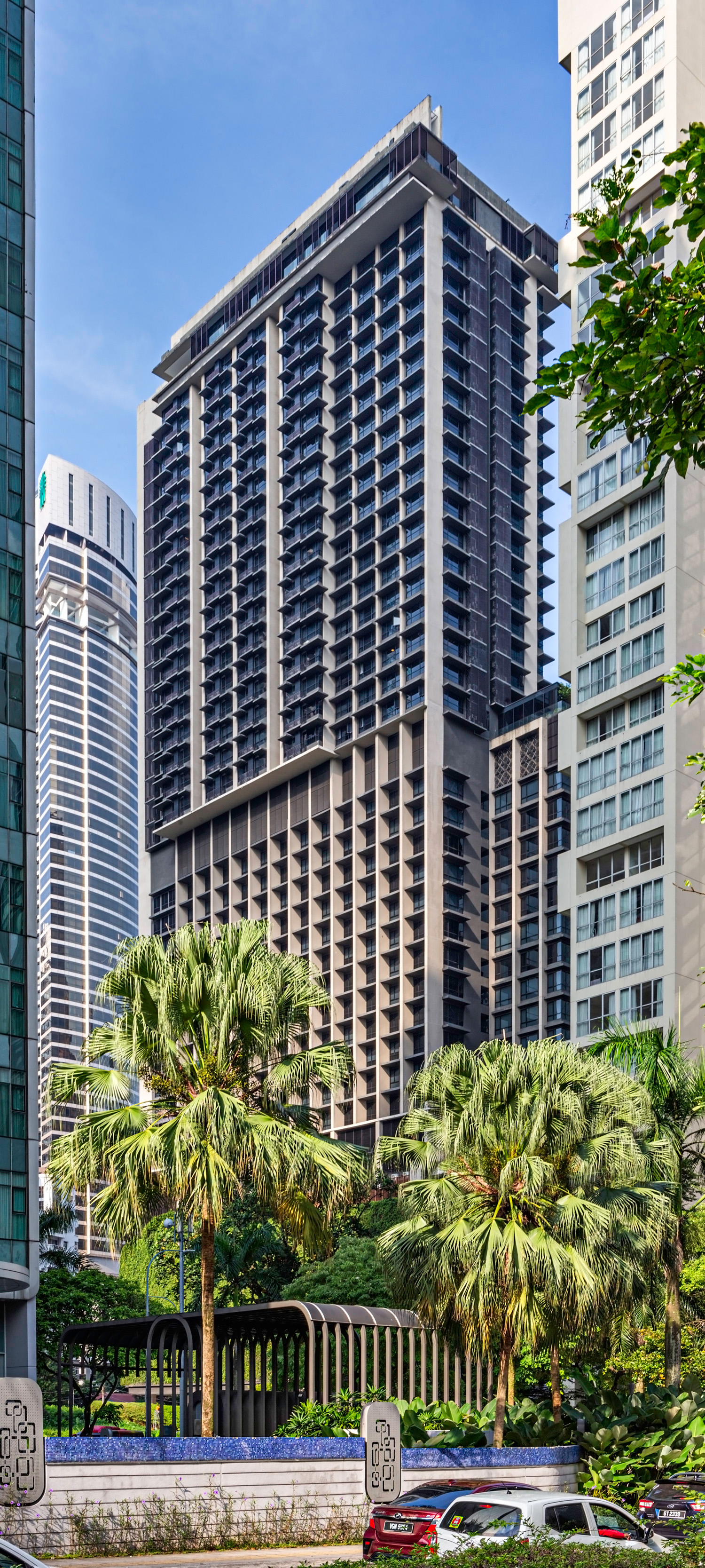The RuMa Hotel & Residences, Kuala Lumpur - View from the northeast. © Mathias Beinling